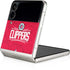 NBA Los Angeles Clippers Distressed Red Galaxy Z Flip4 5G Skin